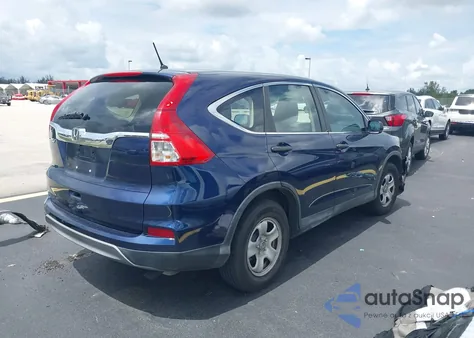 2015 Honda Cr-V Lx from USA, damaged, VIN 3CZRM3H36FG701894